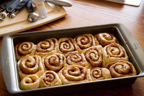 Homemade cinnamon rolls